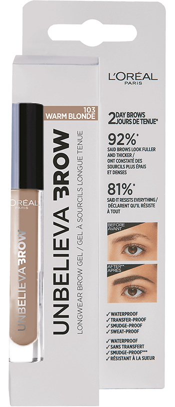Unbelieva’brow Long-Lasting Brow Gel 103 Warm Blonde